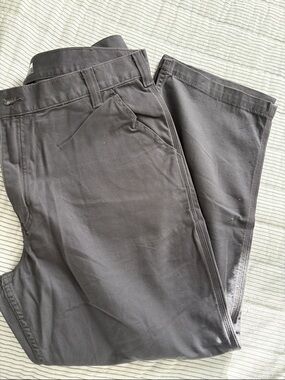 Carhartt Men's Gray relaxed fit Pants 40x30